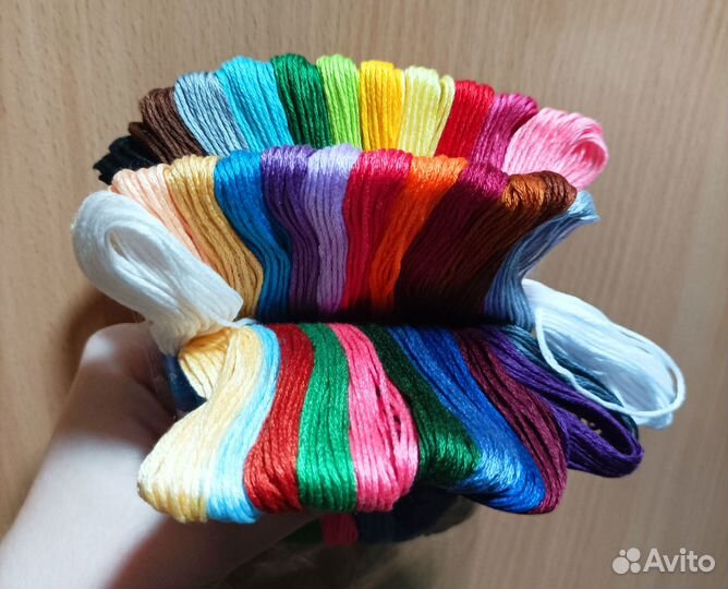 Нитки для вышивания 36 цветов