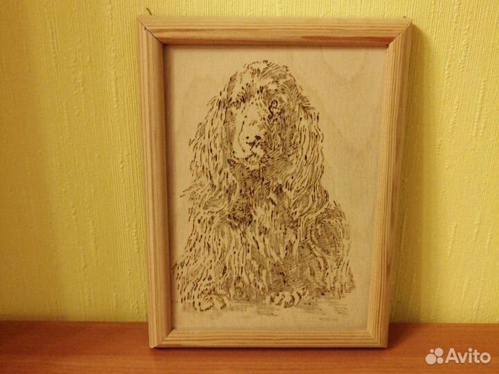 Панно Собака Спаниель