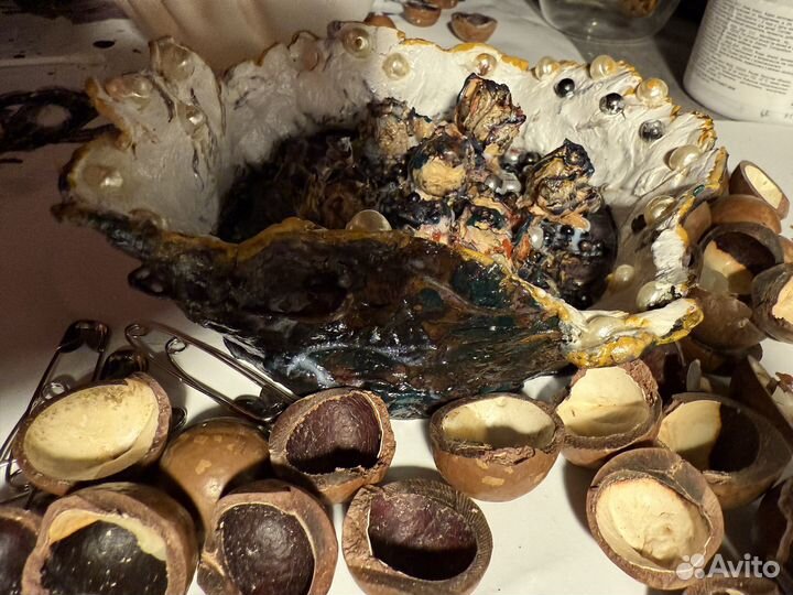 Пепельница из глины