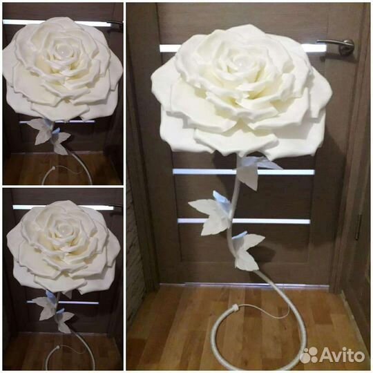 Светильники цветы из изолона