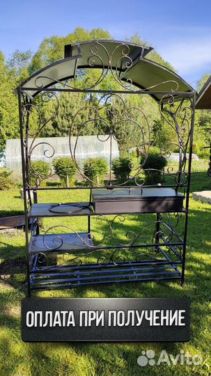 Мангал с крышей