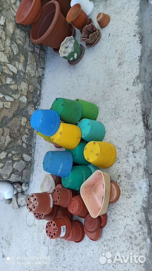 Горшки для цветов, разные