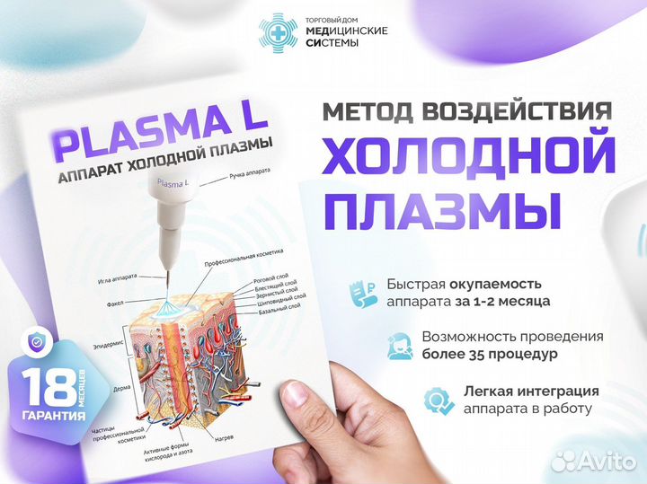 Косметологическое оборудование Plasma L