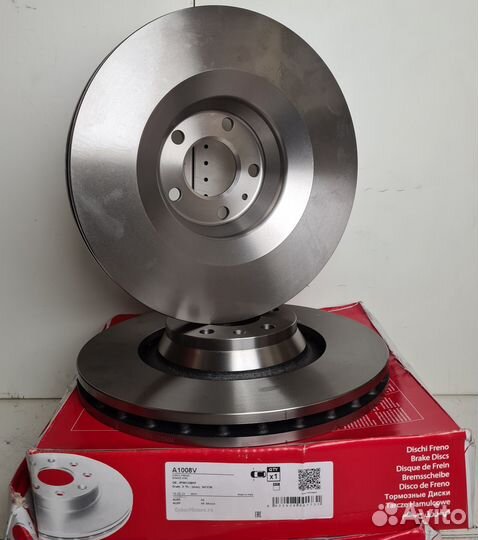 Диск тормозной audi A6/A6 allroad 04- передний