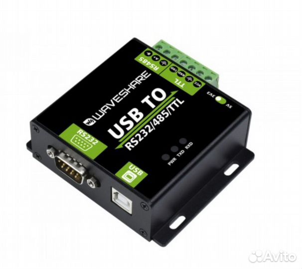 Изолированный преобразователь USB в RS232/485/TTL