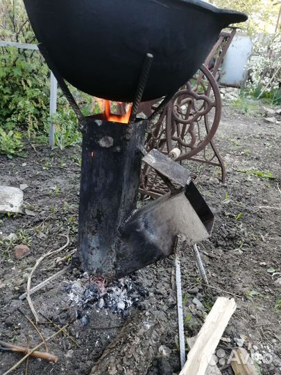 Печь ракета, садж