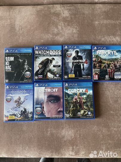 Диски игры для ps4