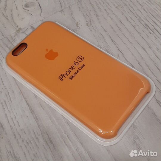 Силиконовый чехол на iPhone 6 / 6S абрикос