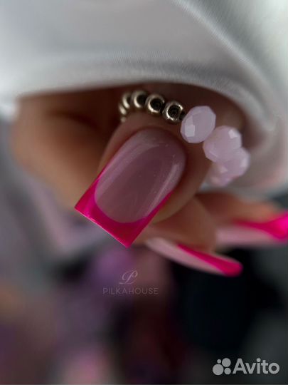 Маникюр гель лак укрепление