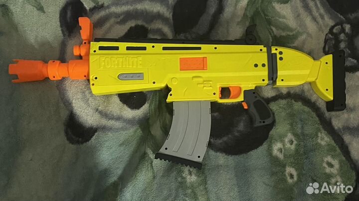 Бластер nerf fortnite