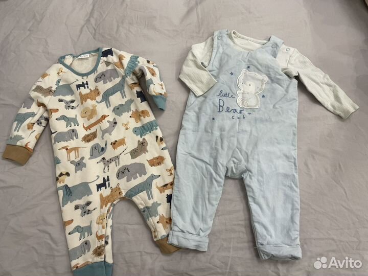 Пакет вещей на мальчика 6-9 месяцев