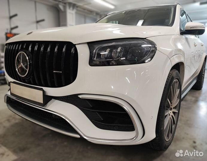 Решетка GT Black на Mercedes GLS X167