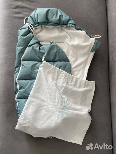 Зимний конверт-кокон для новорожденного