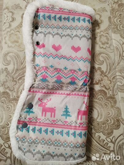 Муфта для рук на коляску зима