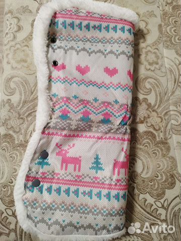 Муфта для рук на коляску зима