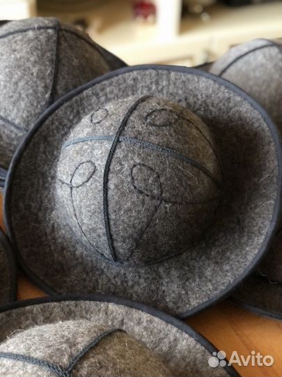 Осетинские войлочные шапки ручной работы