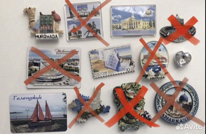 Магнитики на холодильник