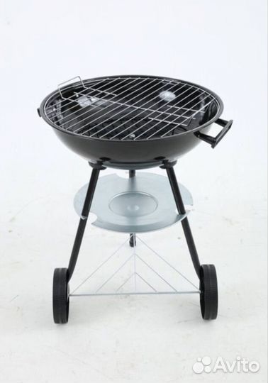 Новый гриль угольный