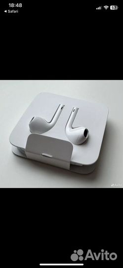 Наушники оригинал Apple EarPods Lightning