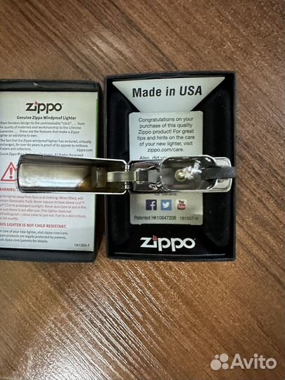 Зажигалка zippo