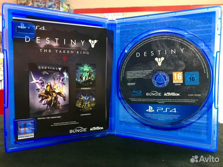 Диск PS4 Destiny The Taken King
