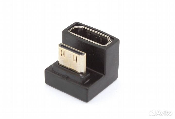Переходник mini hdmi на hdmi U вверх