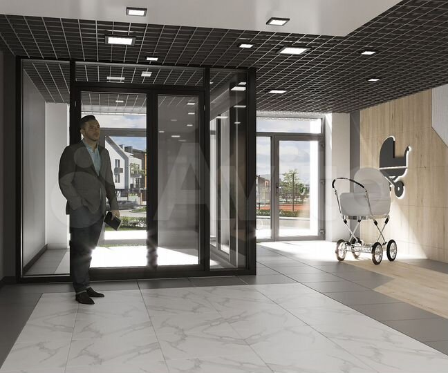 1-к. квартира, 53,2 м², 6/10 эт.