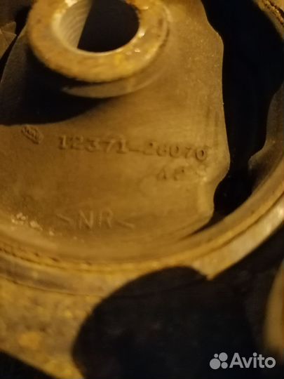 Опора двигателя (подушка двс) задняя 12371-28070 T