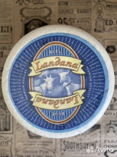 Козий сыр Ландана с голубой плесенью (Landana)