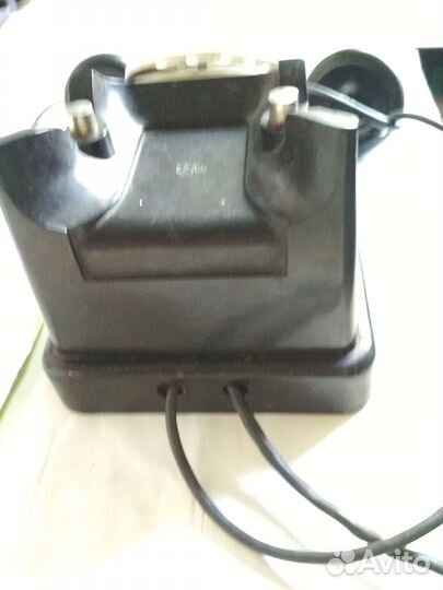 Винтажный дисковый телефон советского периода