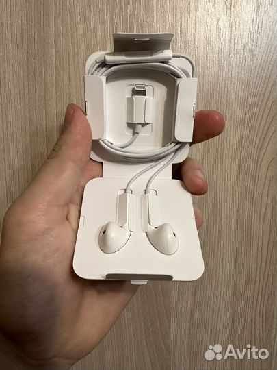Наушники Apple Earpods lightning оригинал