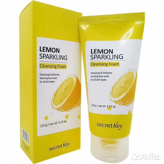 Secret KEY пенка для умывания С экстрактом лимона