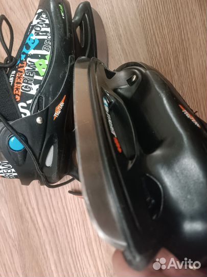 Коньки детские раздвижные