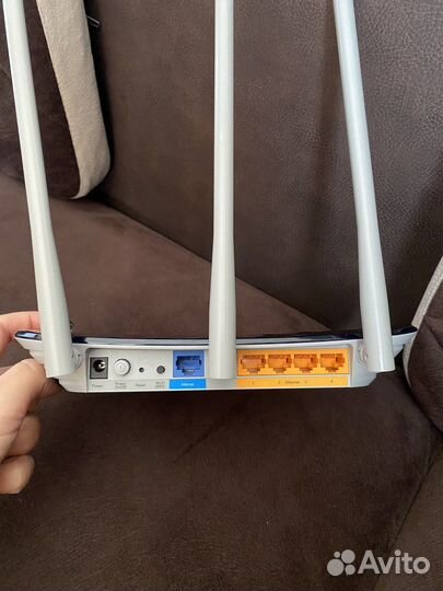 Wi-Fi роутер TP-link Archer C20, AC750, синий