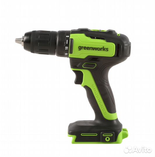 Дрель-шуруповерт аккумуляторная Greenworks GD24DD3