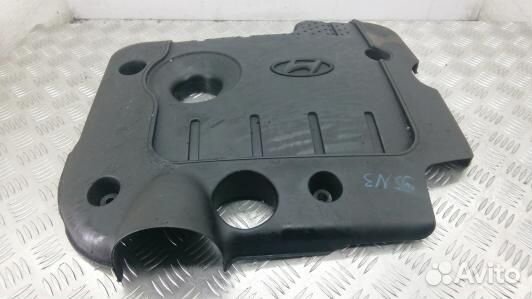 Защита двигателя верхняя hyundai santa FE 2 (95N03