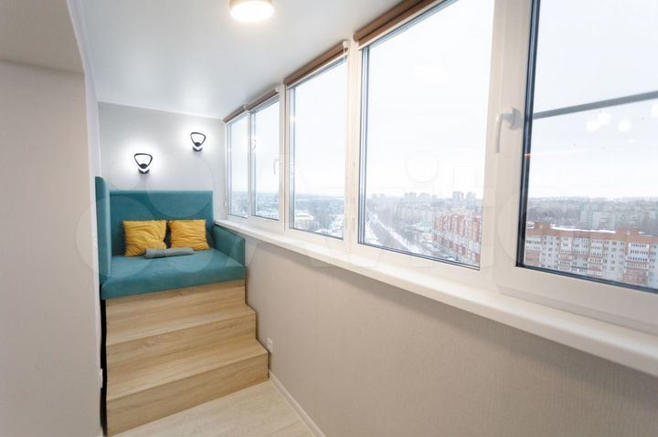 1-к. квартира, 36 м², 17/19 эт.