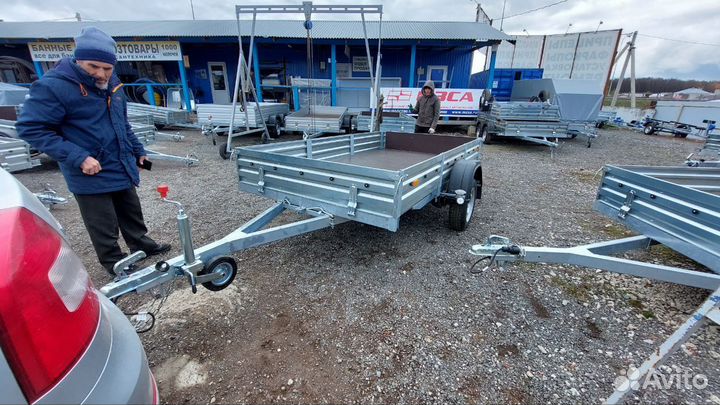 Прицеп бортовой мзса 817703.012 кузов 2,73*1,37м