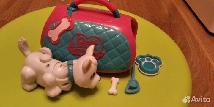 Игрушка Pet Parade собачка с переноской