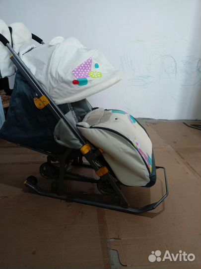 Санки коляска nika 7 2