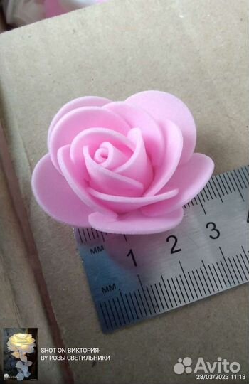 Розочки из фома