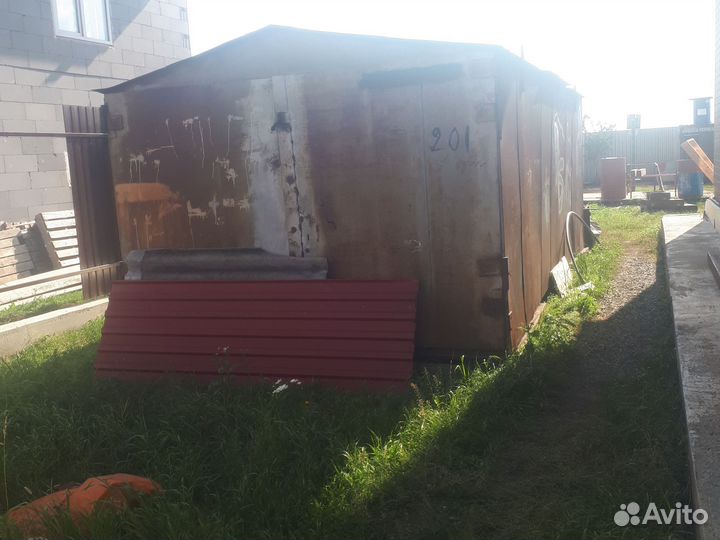 Металлический гараж бу