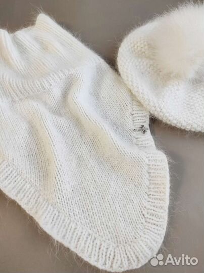 Берет женский из пуха норки