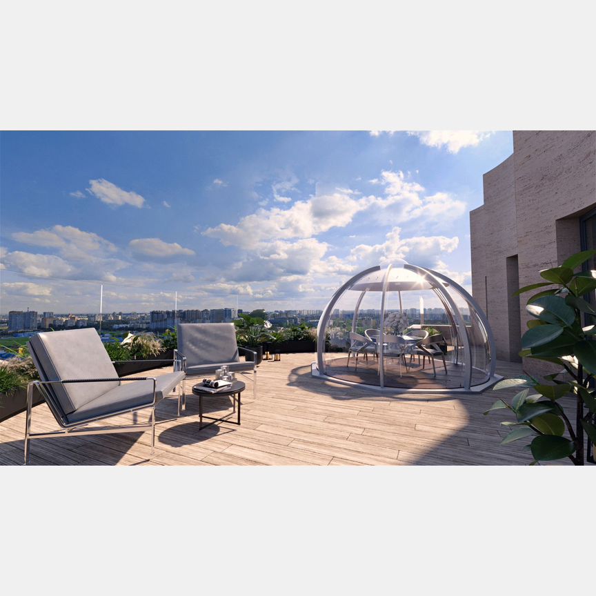 Квартира-студия, 30,5 м², 3/24 эт.