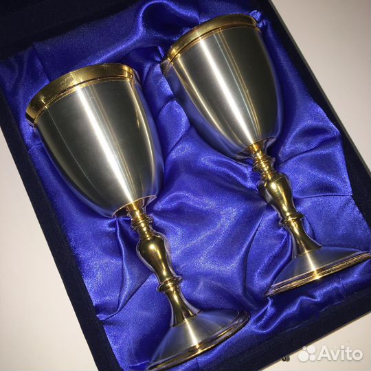 Новый набор бокалов Eagle Pewter 97 олово