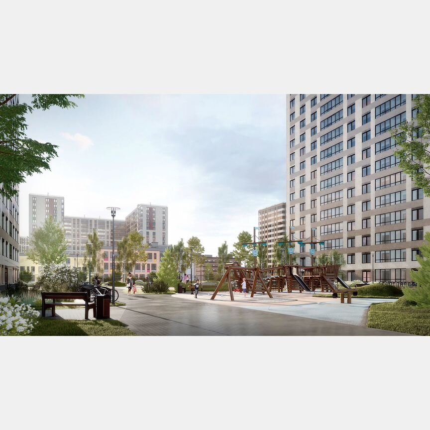 Квартира-студия, 29,1 м², 3/16 эт.