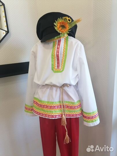Русский народный костюм для мальчика