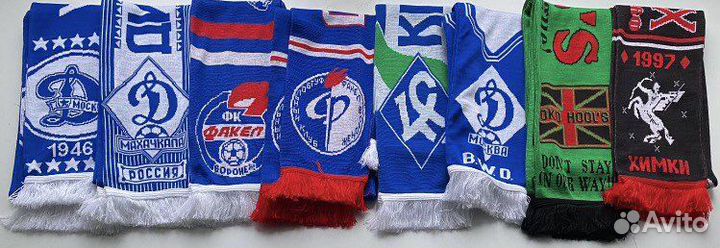 Шарфы футбольные и хоккейные