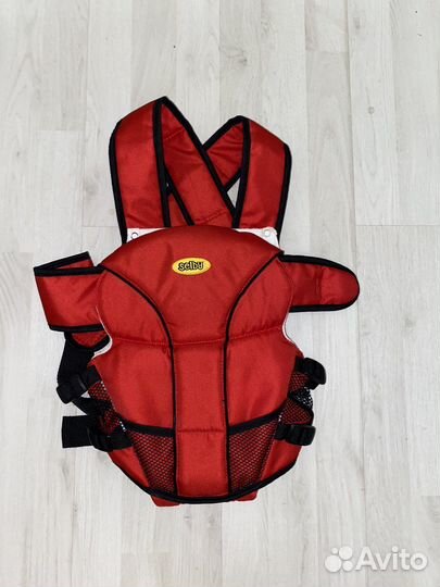 Рюкзак-переноска кенгуру Selby lux красный