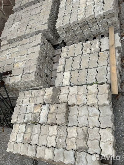 Тротуарная плитка бу